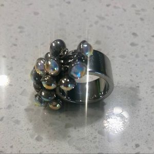 Authentic Swatch Beaded Ring